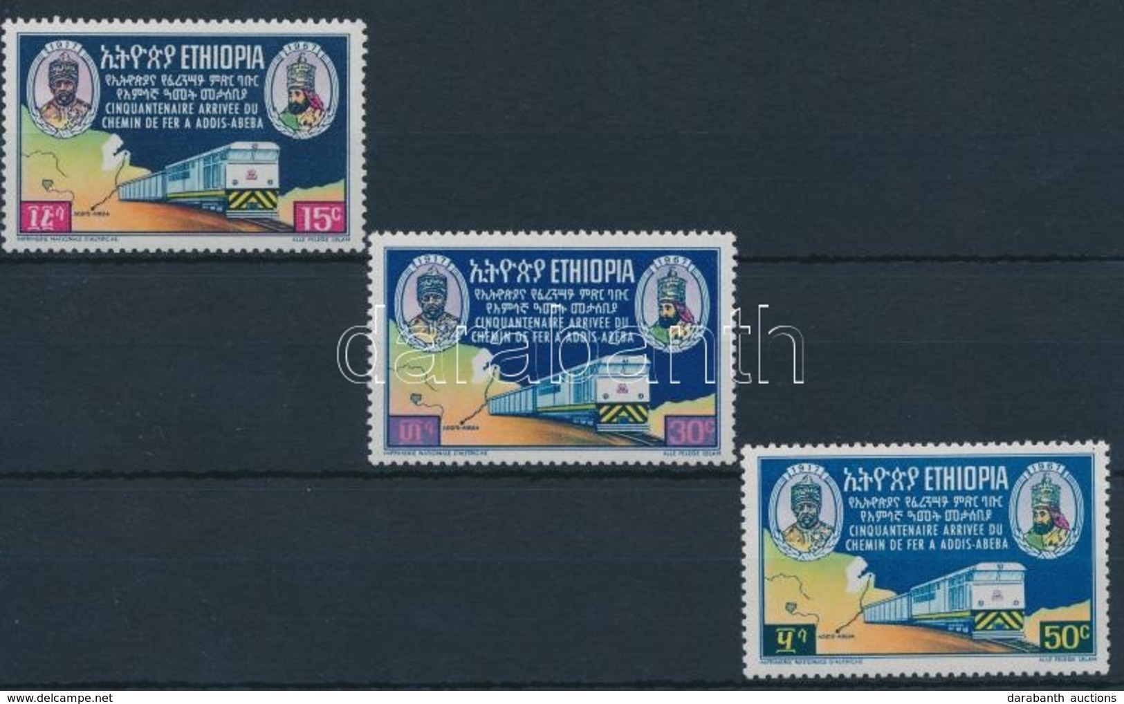 ** 1967 Vonat Sor Mi 552-554 - Andere & Zonder Classificatie