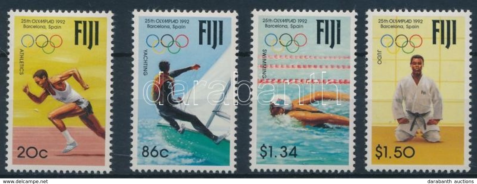 ** 1992 Nyári Olimpia Sor Mi 660-663 - Andere & Zonder Classificatie