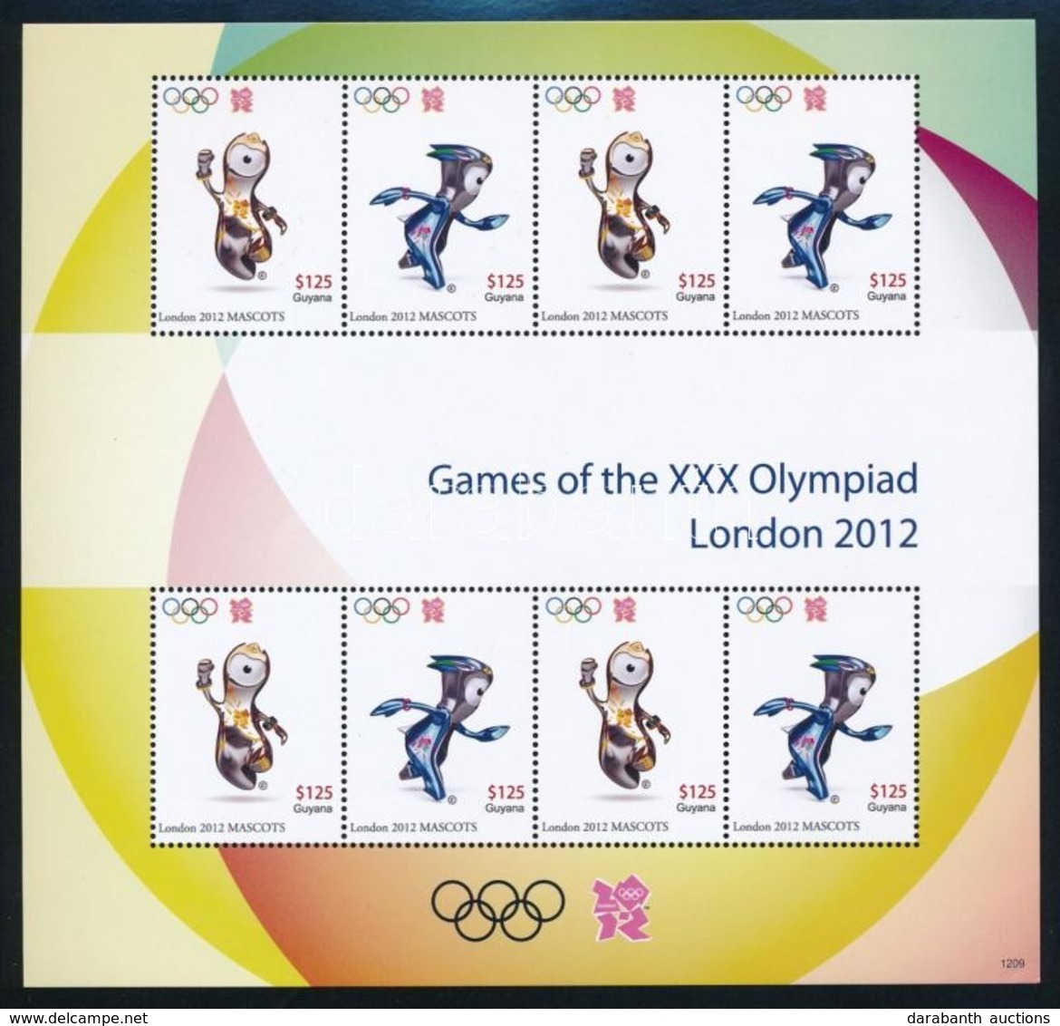 ** 2012 Londoni Olimpia Kisív Mi 8298-8299 - Andere & Zonder Classificatie