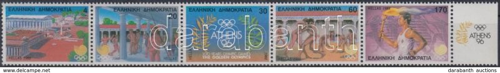 ** 1988 Nyári Olimpia ötöscsík Mi 1687-1691 A - Andere & Zonder Classificatie