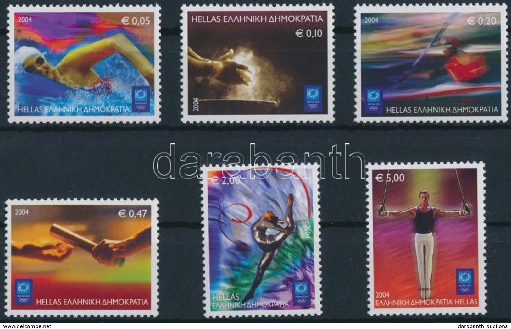 ** 2004 Nyári Olimpia, Athén (XII) Sor Mi 2214-2219 - Andere & Zonder Classificatie