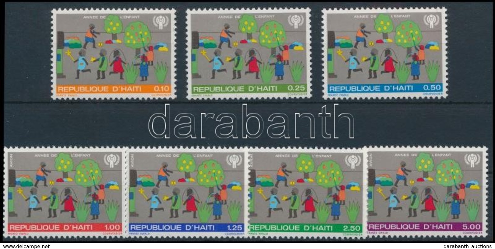 ** 1979 Nemzetközi Gyermekév Sor,
International Year Of Children Set
Mi 1348-1354 - Andere & Zonder Classificatie