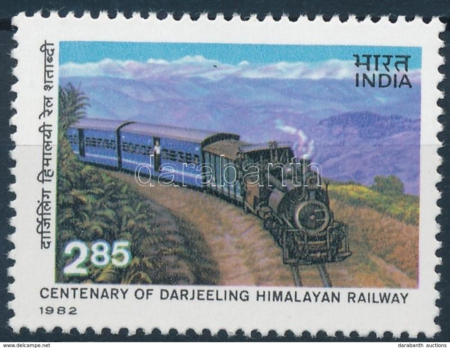 ** 1982 100 éves A Darjeeling-Himalaja-vasútvonal Mi 934 - Sonstige & Ohne Zuordnung