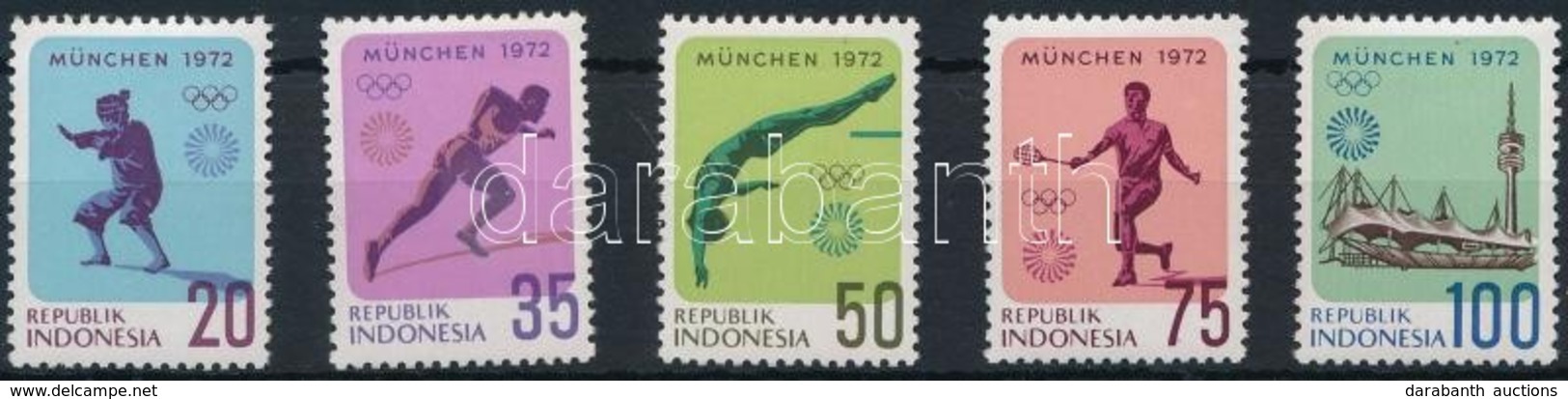 ** 1972 Olimpia Sor Mi 711-715 - Andere & Zonder Classificatie