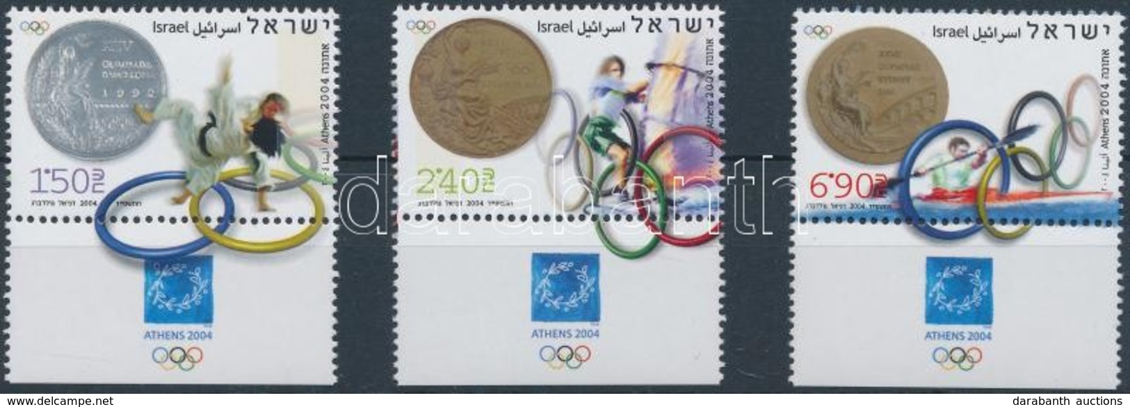 ** 2004 Nyári Olimpiai Játékok, Athén Tabos Sor Mi 1788-1790 - Sonstige & Ohne Zuordnung