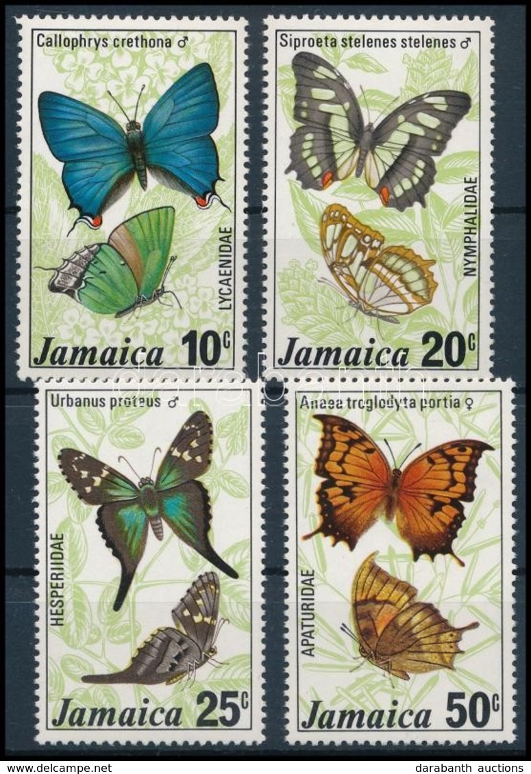 ** 1978 Lepke Sor,
Butterfly Set
Mi 435-438 - Andere & Zonder Classificatie