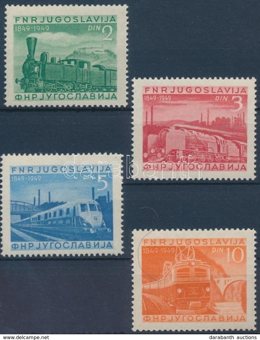 ** 1949 Vasút Sor Mi 583-586 - Andere & Zonder Classificatie