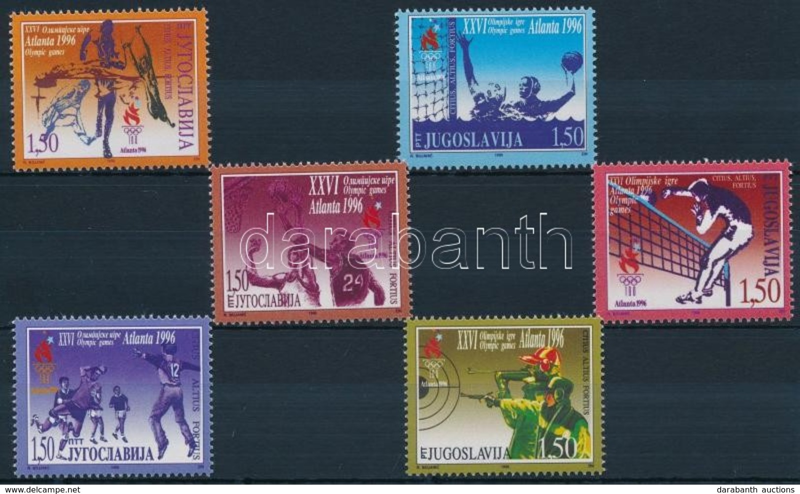 ** 1996 Nyári Olimpia Sor Mi 2769-2774 - Andere & Zonder Classificatie