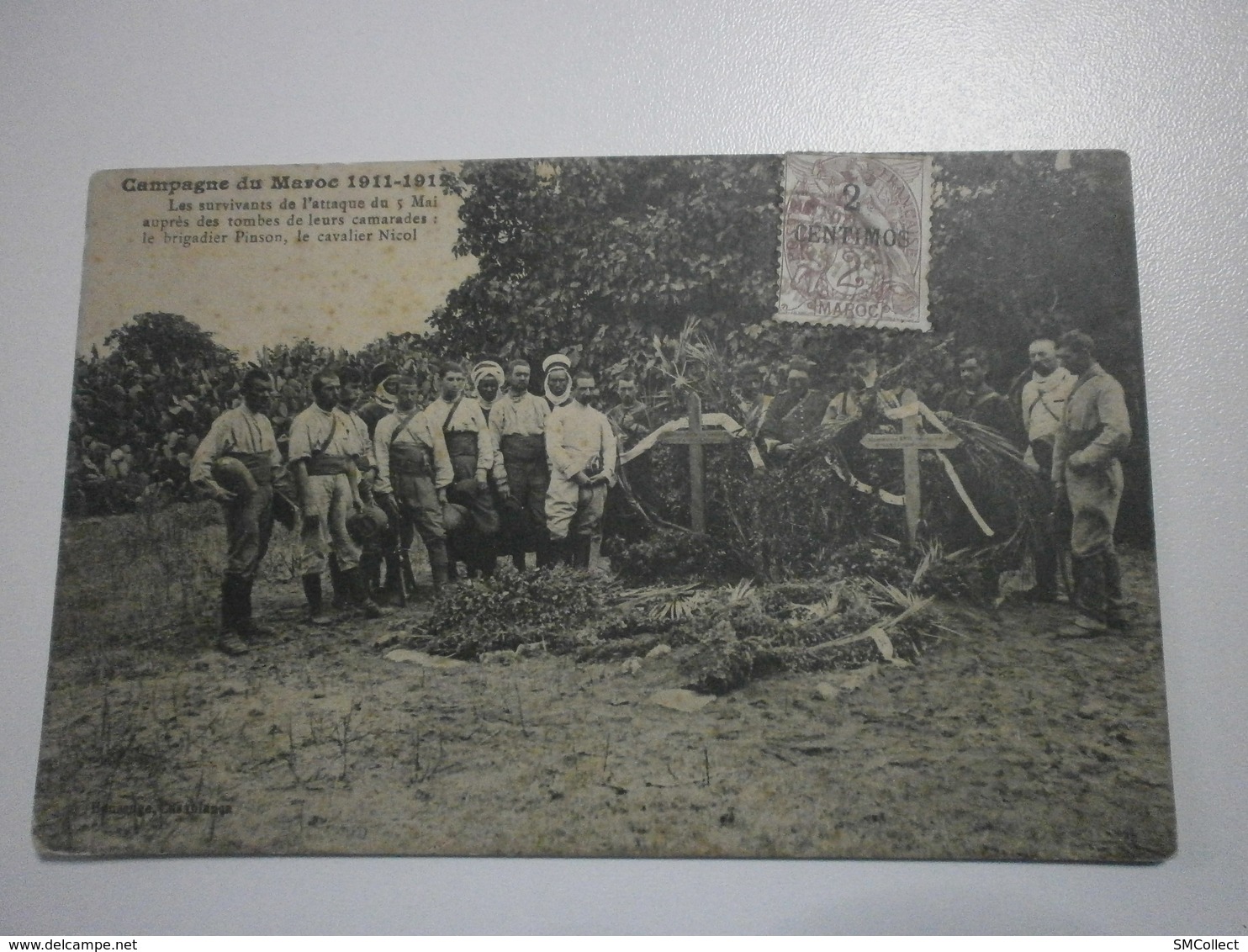 Campagne Du Maroc 1911 - 1912. Les Survivants De L'attaque Du 5 Mai ... (A8p69) - Other & Unclassified