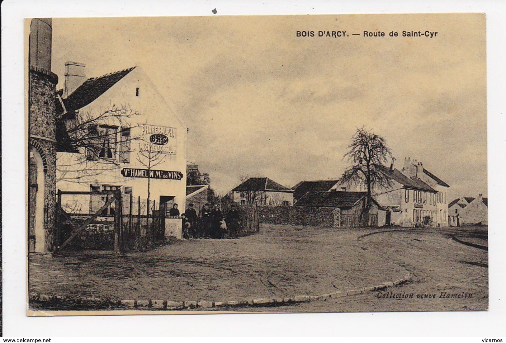 CPA 78 BOIS D'ARCY Route De Saint Cyr - Bois D'Arcy