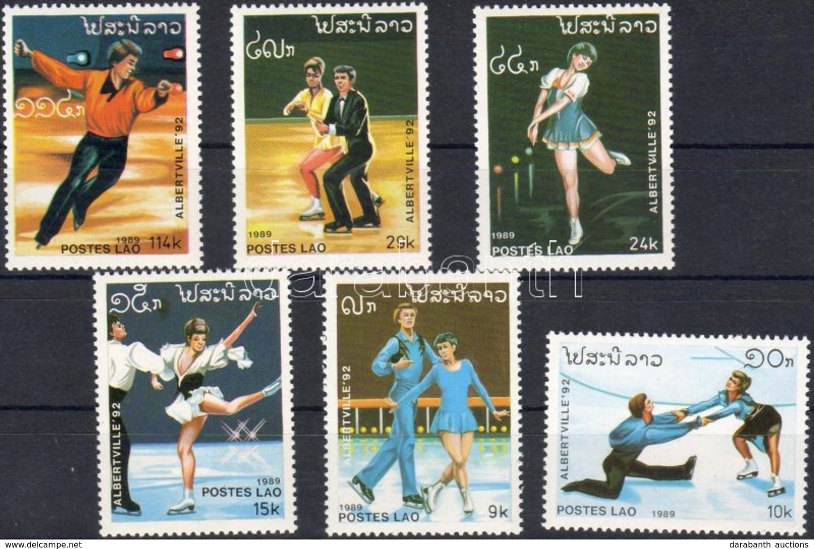 ** 1989 Téli Olimpia Mi 1148-1153 - Andere & Zonder Classificatie