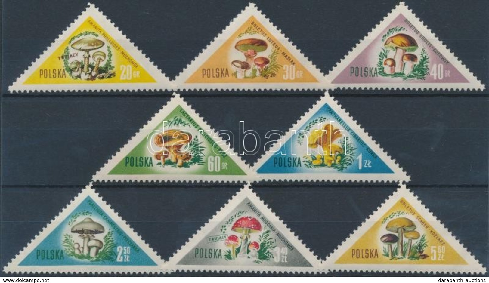 ** 1959 Gomba Sor Mi 1093-1100 - Altri & Non Classificati