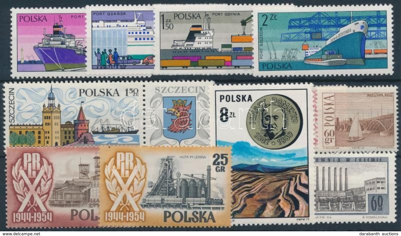 ** 1966-1971 Közlekedés Motívum 11 Db Bélyeg - Altri & Non Classificati