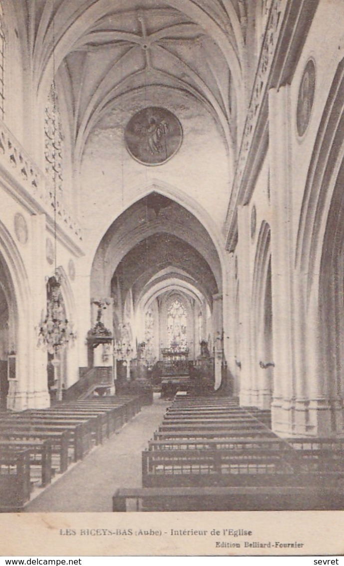 LES RICEYS-BAS. - Intérieur De L'Eglise - Les Riceys