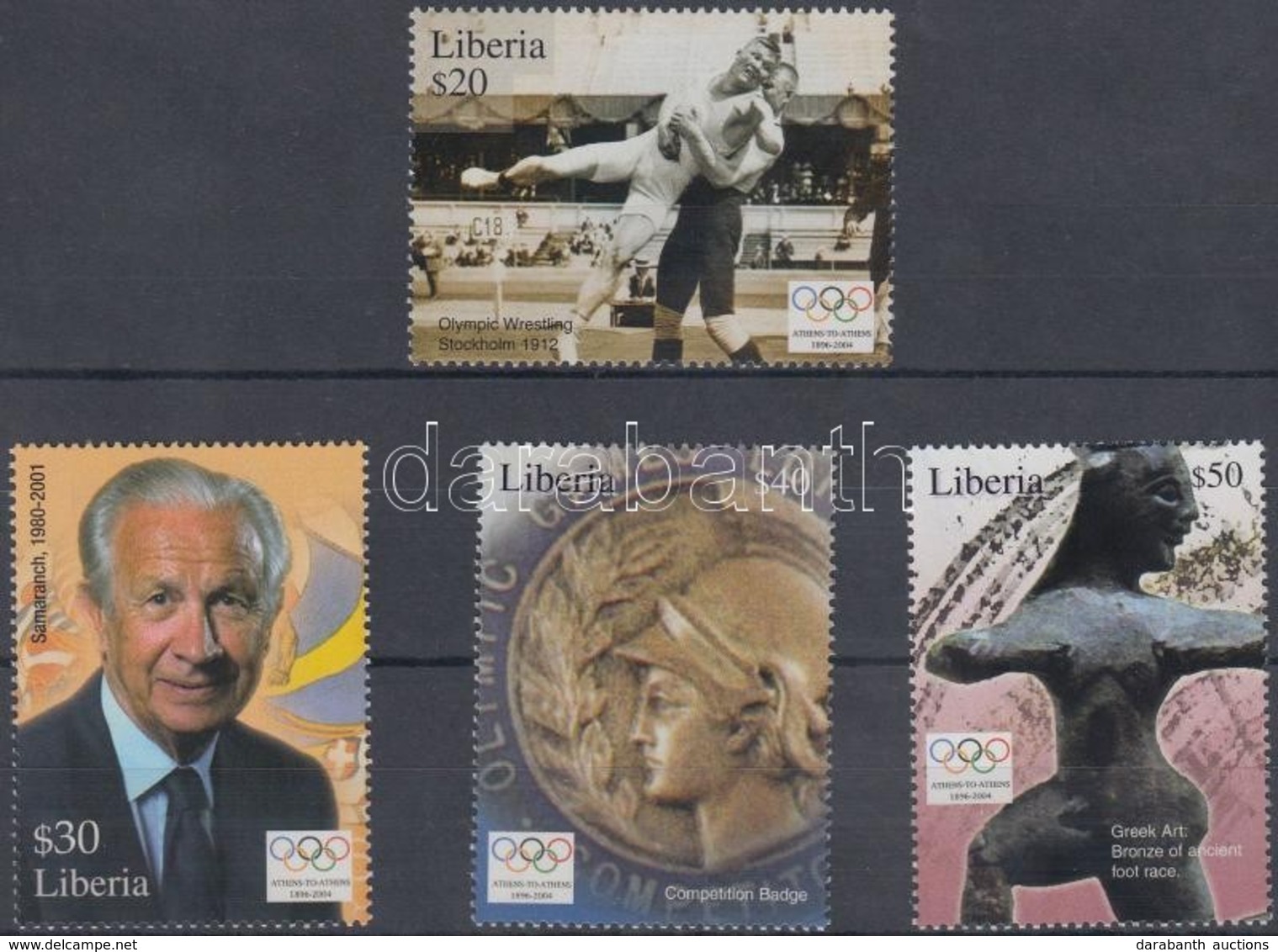 ** 2004 Nyári Olimpia, Athén Sor Mi 4931-4934 - Andere & Zonder Classificatie