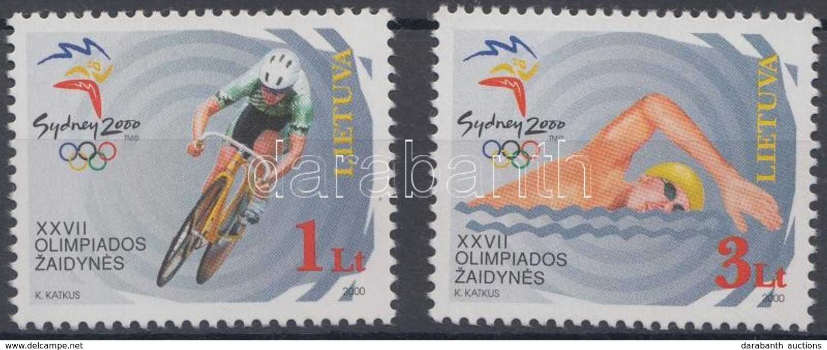 ** 2000 Nyári Olimpia, Sydney Sor Mi 735-736 - Andere & Zonder Classificatie