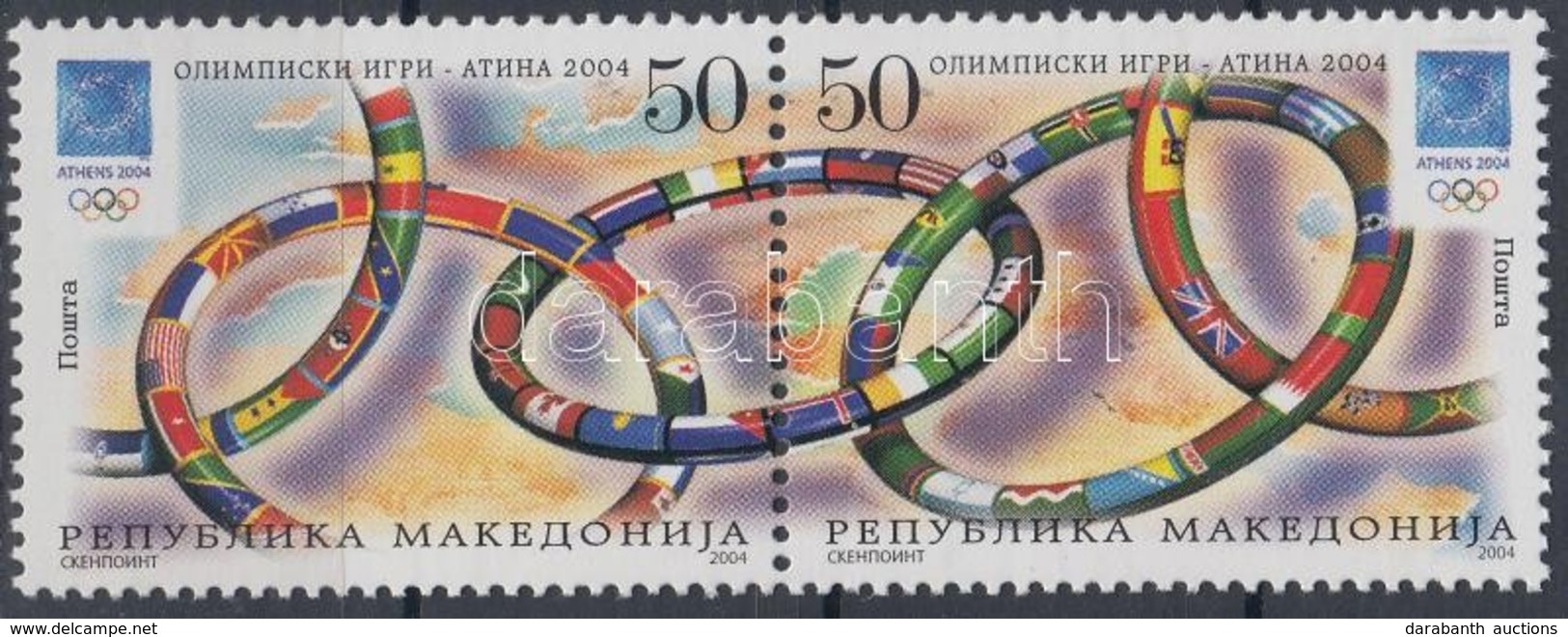 ** 2004 Nyári Olimpia, Athén Sor Párban Mi 323-324 - Andere & Zonder Classificatie