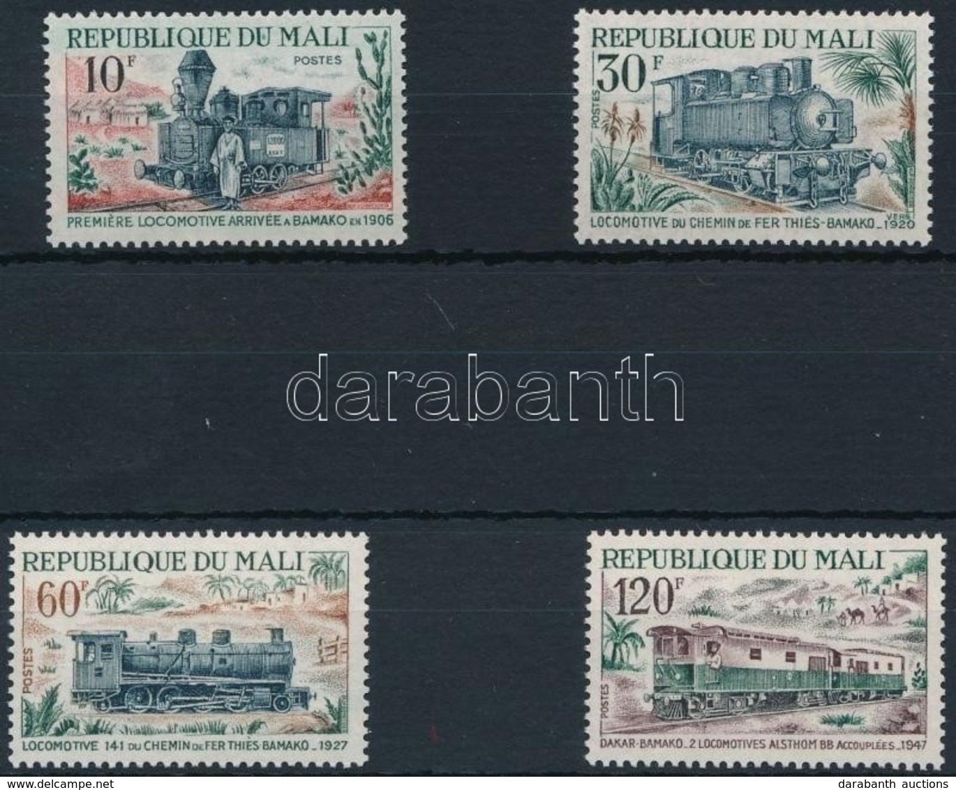 ** 1972 Mozdonyok Mi 365-368 - Altri & Non Classificati