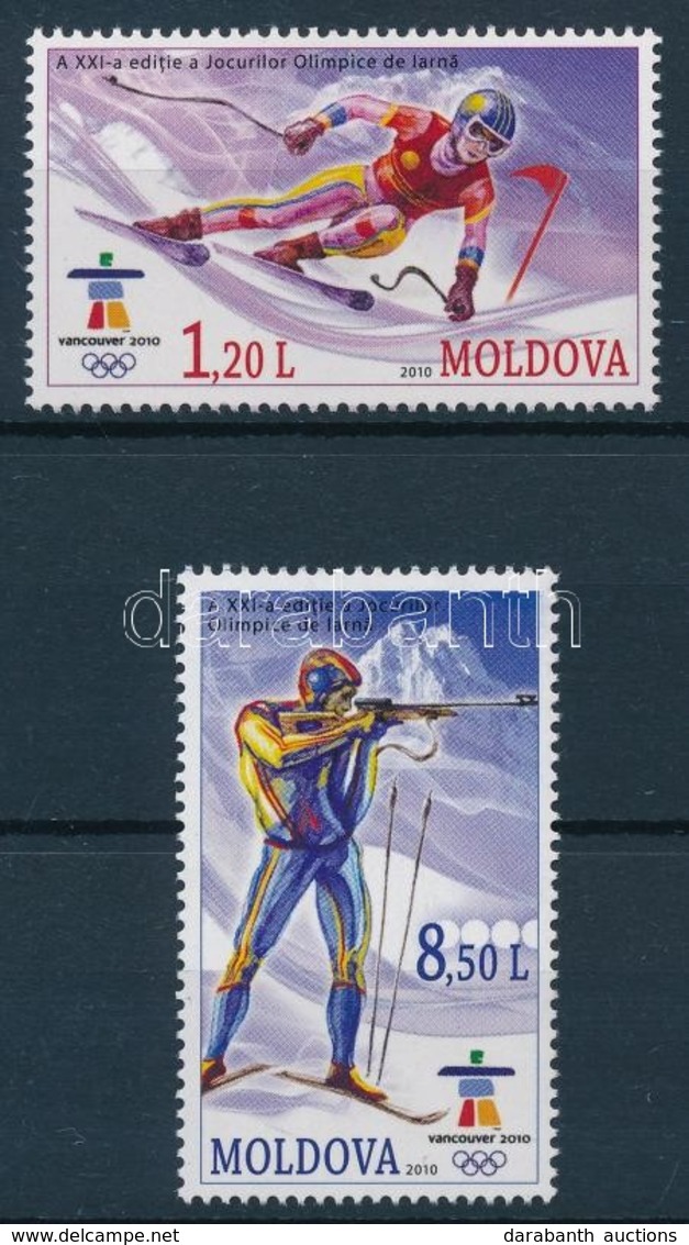 ** 2010 Téli Olimpia, Vancouver Sor Mi 689-690 - Andere & Zonder Classificatie