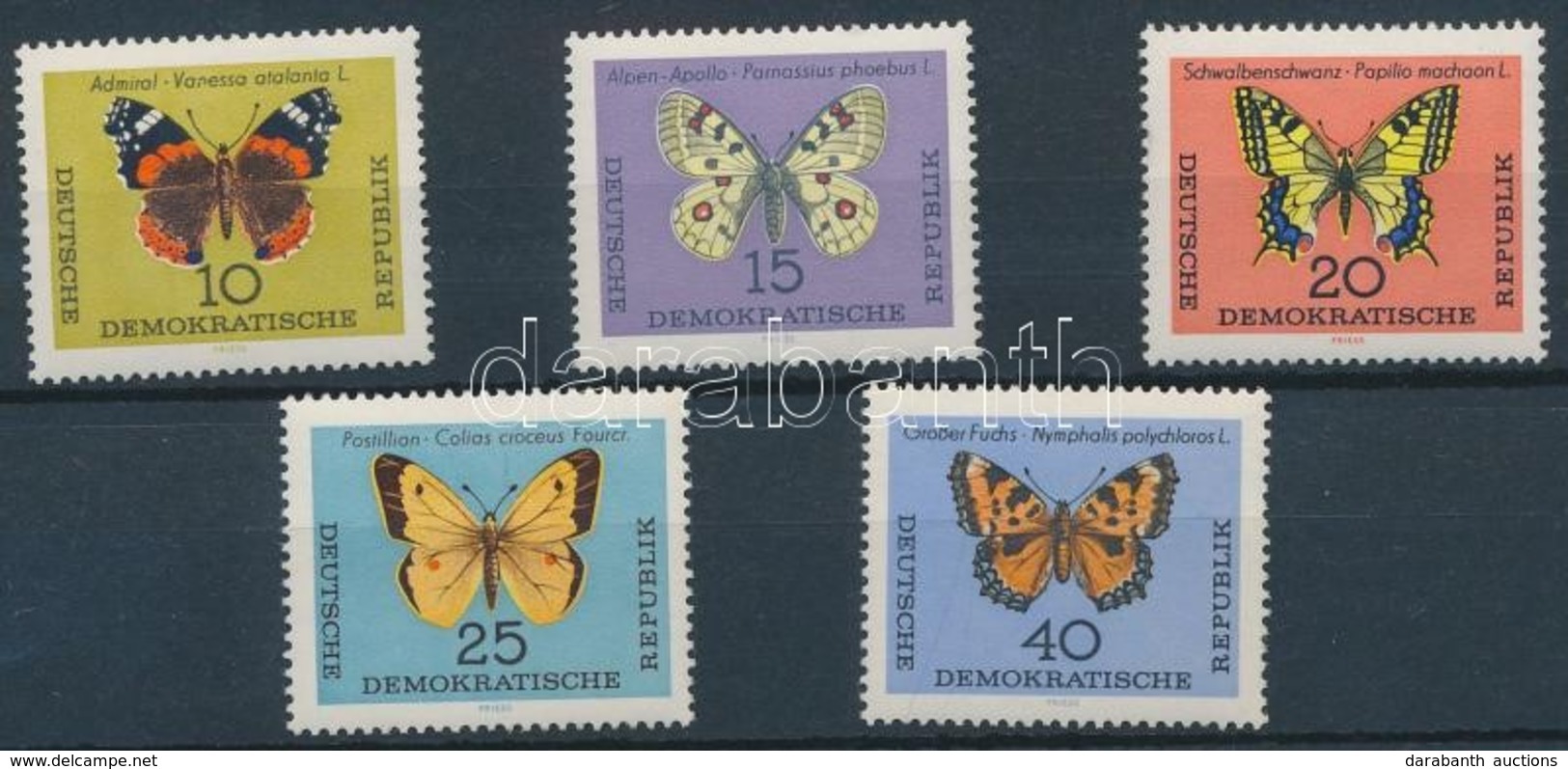 ** 1964 Lepkék Mi 1004-1008 - Andere & Zonder Classificatie