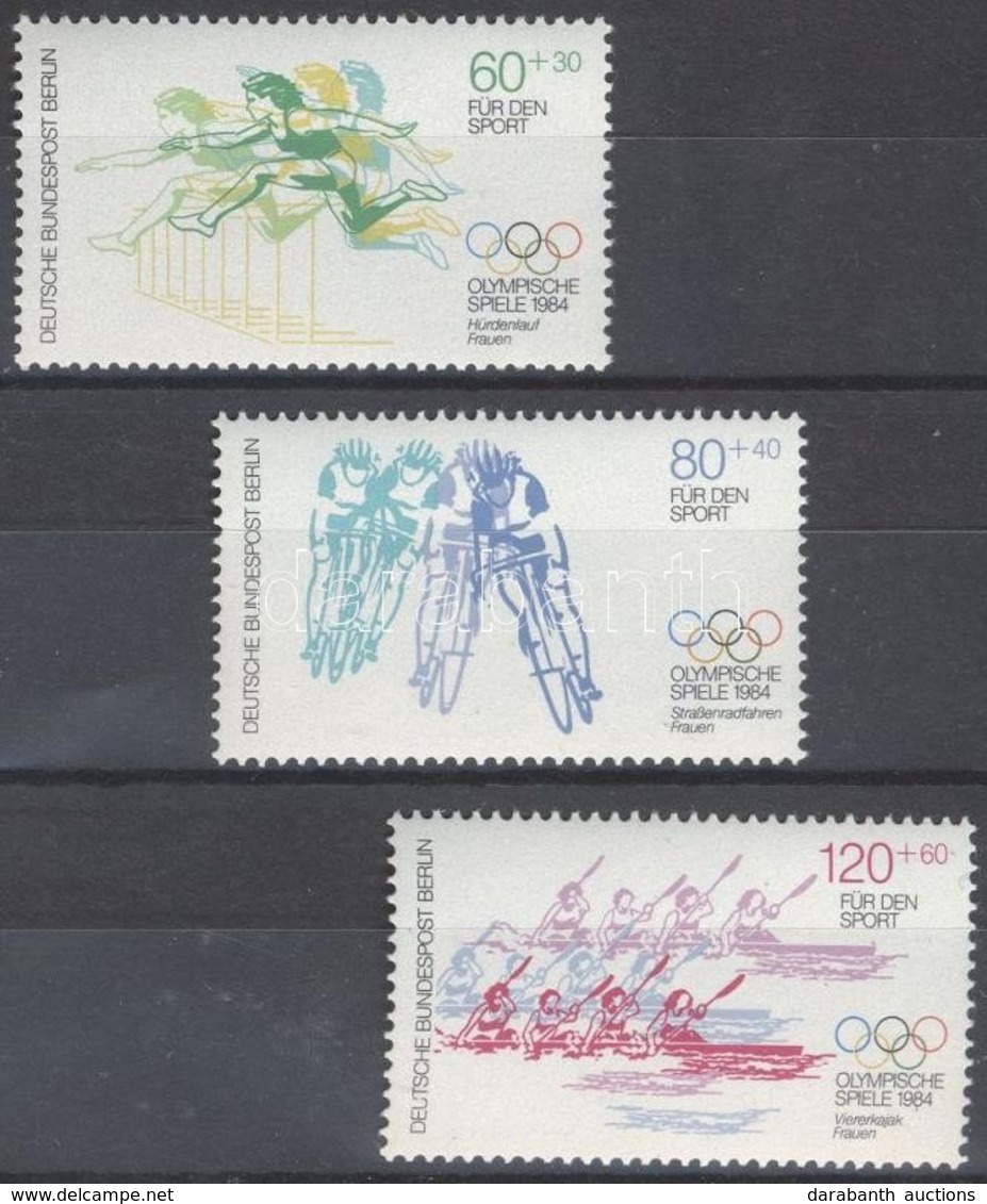 ** 1984 Nyári Olimpia Sor Mi 716-718 - Altri & Non Classificati