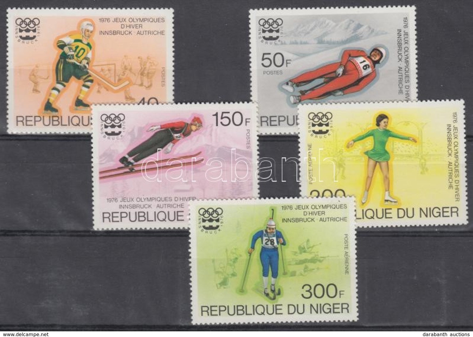 ** 1976 Innsbrucki Téli Olimpia Sor Mi 506-510 - Andere & Zonder Classificatie