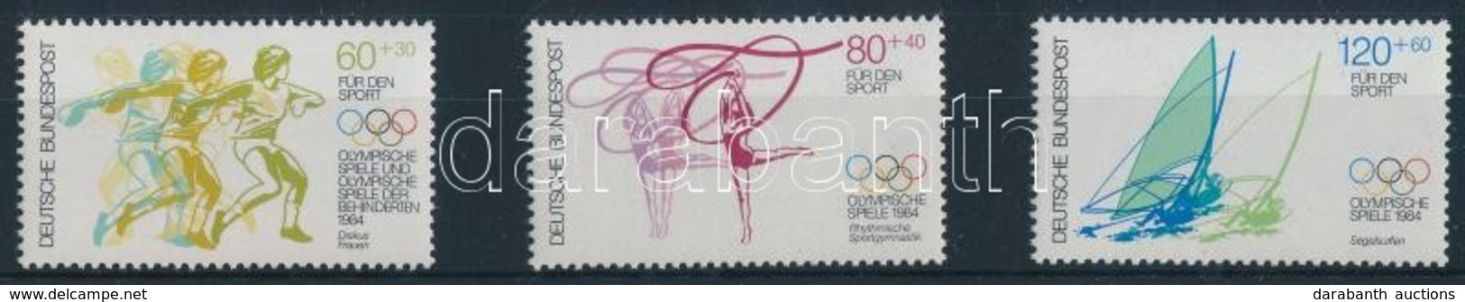 ** 1984 Olimpia, Los Angeles Sor Mi 1206-1208 - Andere & Zonder Classificatie