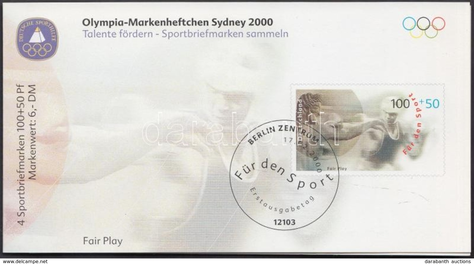 ** 2000 Nyárii Olimpia, Sydney 3 Db Bélyegfüzet Mi 2094-2096 - Andere & Zonder Classificatie