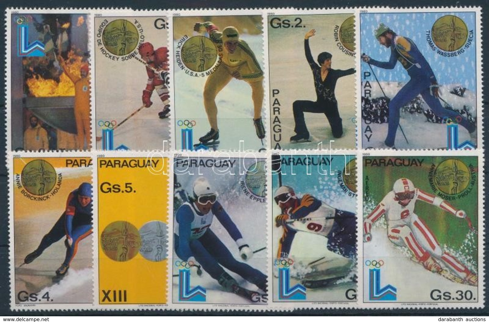 ** 1981 Olimpia Sor Mi 3347-3356 - Andere & Zonder Classificatie