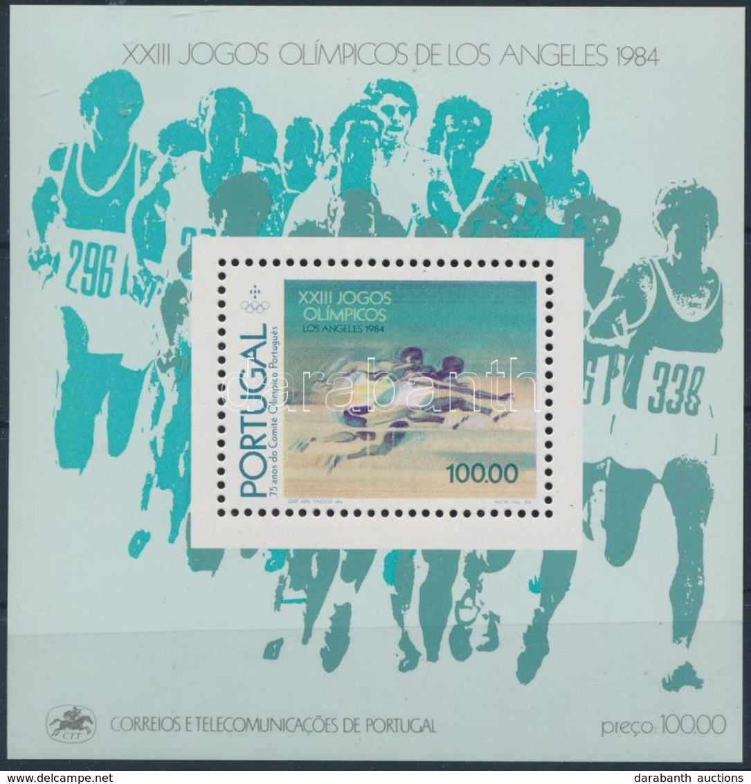 ** 1984 Nyári Olimpia, Los Angeles Blokk Mi 45 - Andere & Zonder Classificatie