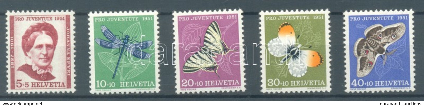 ** 1951 Pro Juventute Sor Mi 561-565 - Andere & Zonder Classificatie