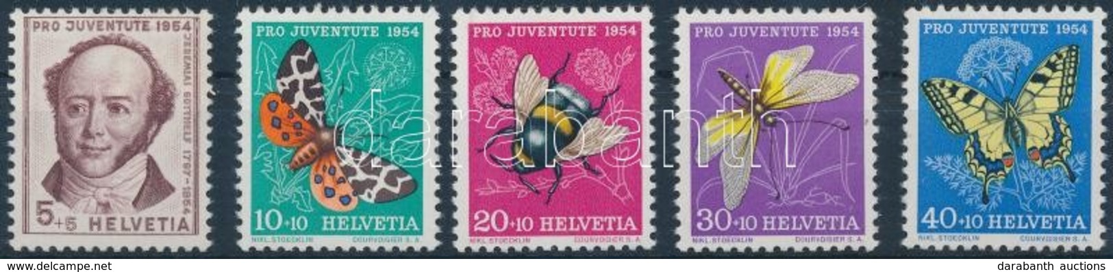 ** 1954 Pro Juventute Sor Mi 602-606 - Andere & Zonder Classificatie