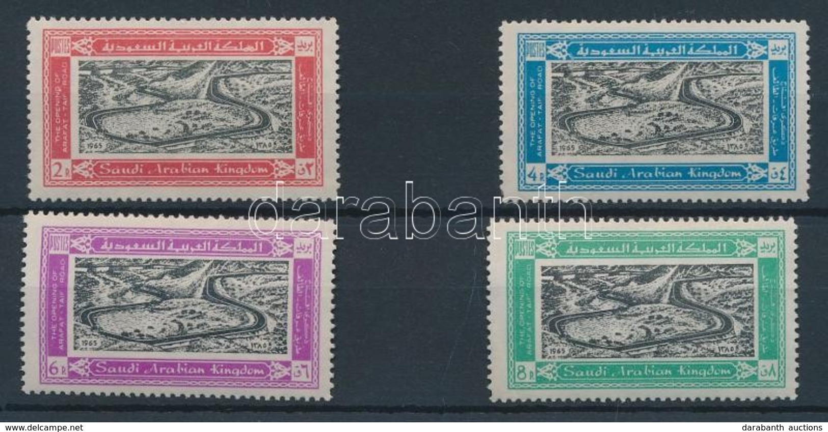 * 1965 Az Arafat-Taif Autópálya Megnyitása Sor Mi 202-205 - Other & Unclassified