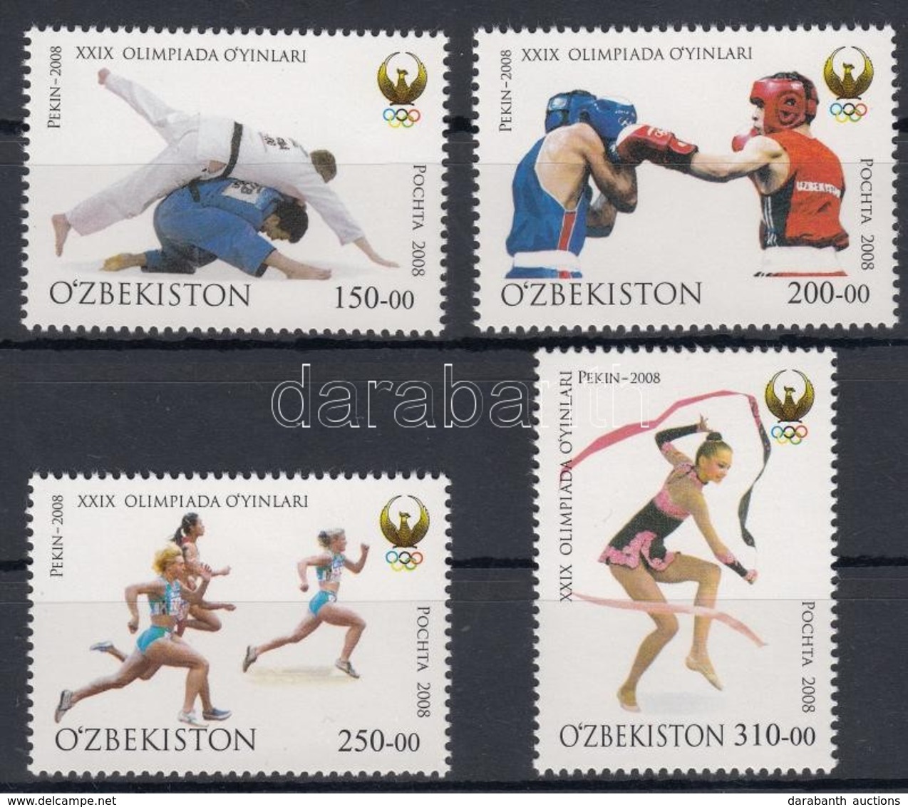 ** 2008 Nyári Olimpia, Peking Sor Mi 784-787 - Andere & Zonder Classificatie