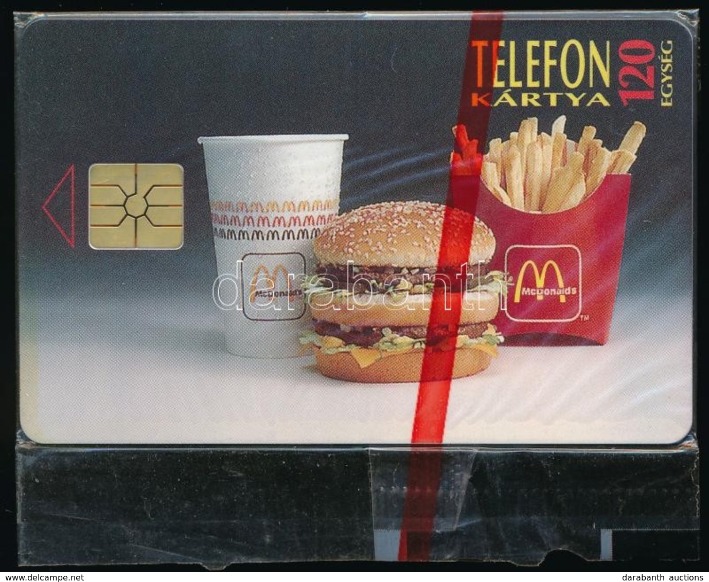 1994 Mc Donalds Használatlan Telefonkártya, Bontatlan Csomagolásban. Csak 4000 Db! / Unused Phone Card - Zonder Classificatie