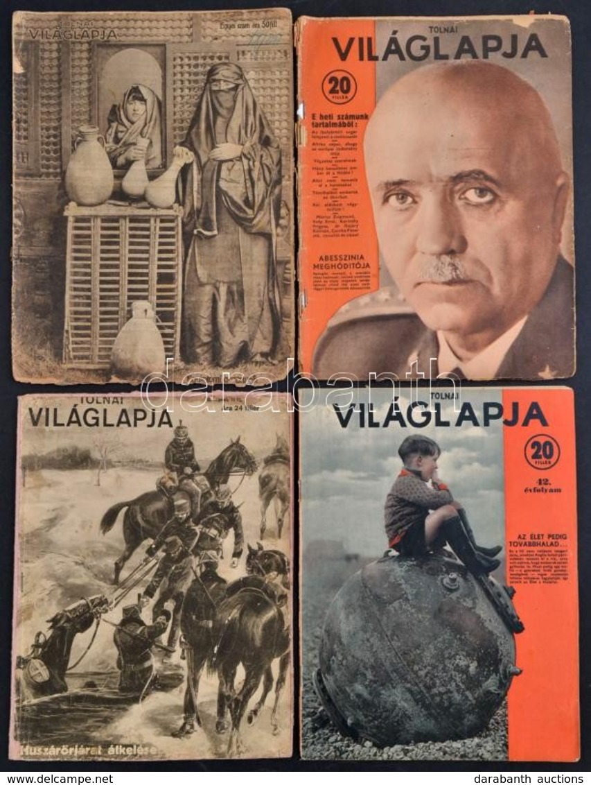 1916-1944 A Tolnai Világlapja 2-2 Db I és II. Világháborús Száma - Zonder Classificatie