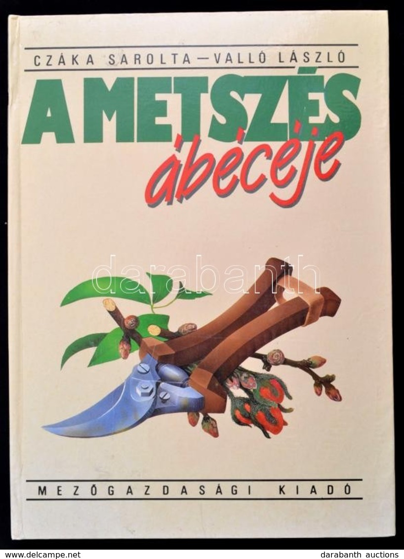 Czáka Sarolta-Valló László: A Metszés ábécéje. Bp., 1987, Mezőgazdasági. Kiadói Kartonált Papírkötés. - Zonder Classificatie