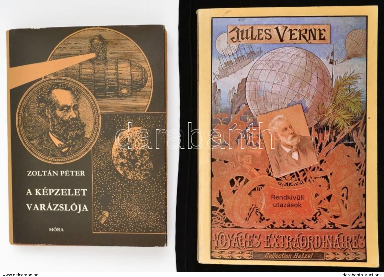 Zoltán Péter: A Képzelet Varázslója. Jules Verne élete. Bp., 1972, Móra. Kiadói Kartonált Papírkötés, Kiadói Papír Védőb - Zonder Classificatie