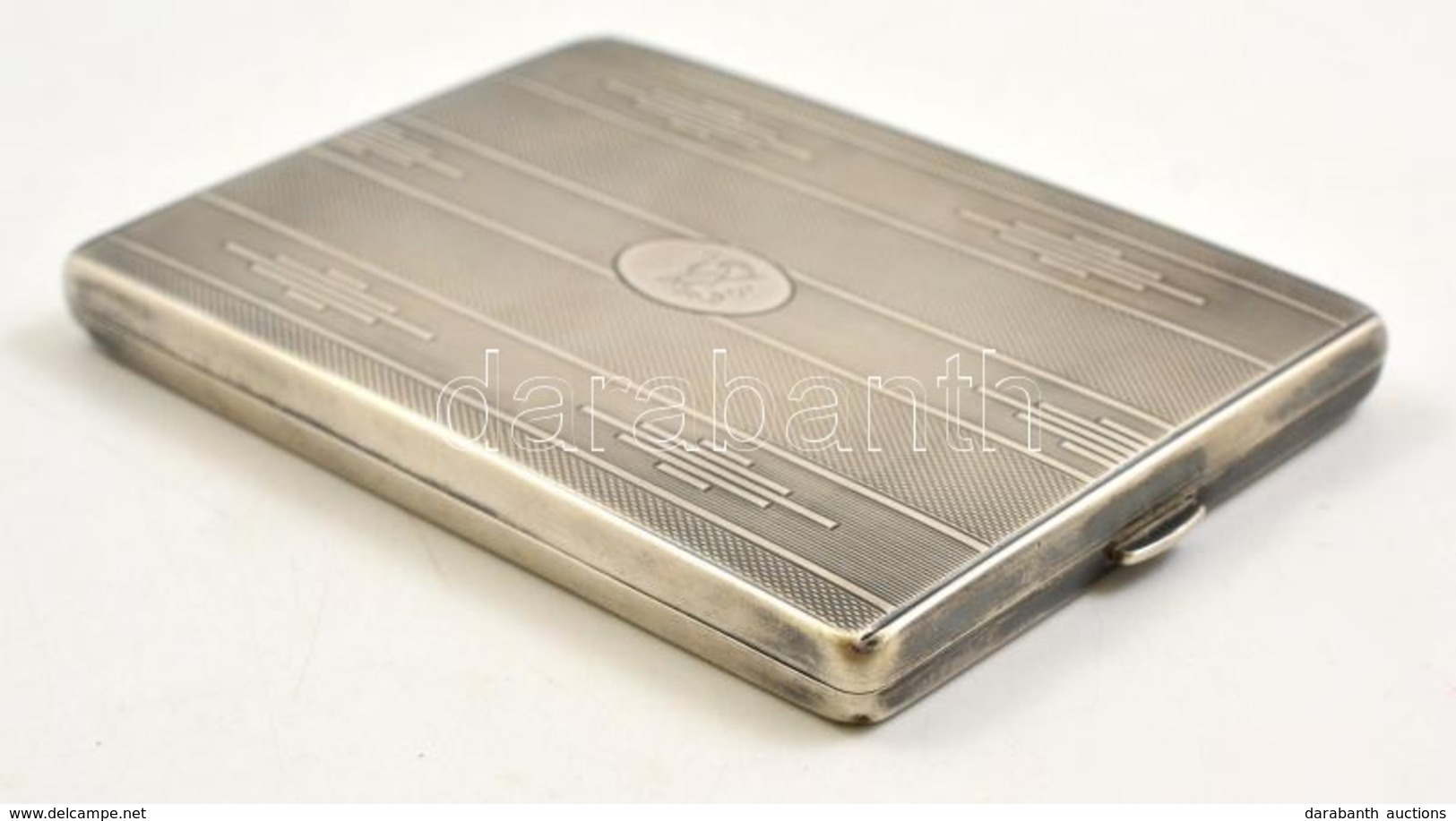 Ezüst Cigarettatárca 159 G / Silver Cigarette Tray - Andere & Zonder Classificatie