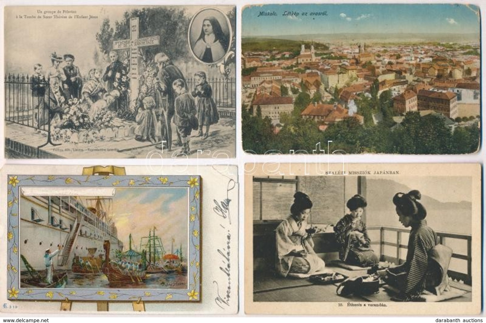 ** * 32 Db RÉGI Képeslap: Magyar, Külföld és Motívumok / 32 Pre-1945 Postcards: Hungarian, European And Motives - Zonder Classificatie