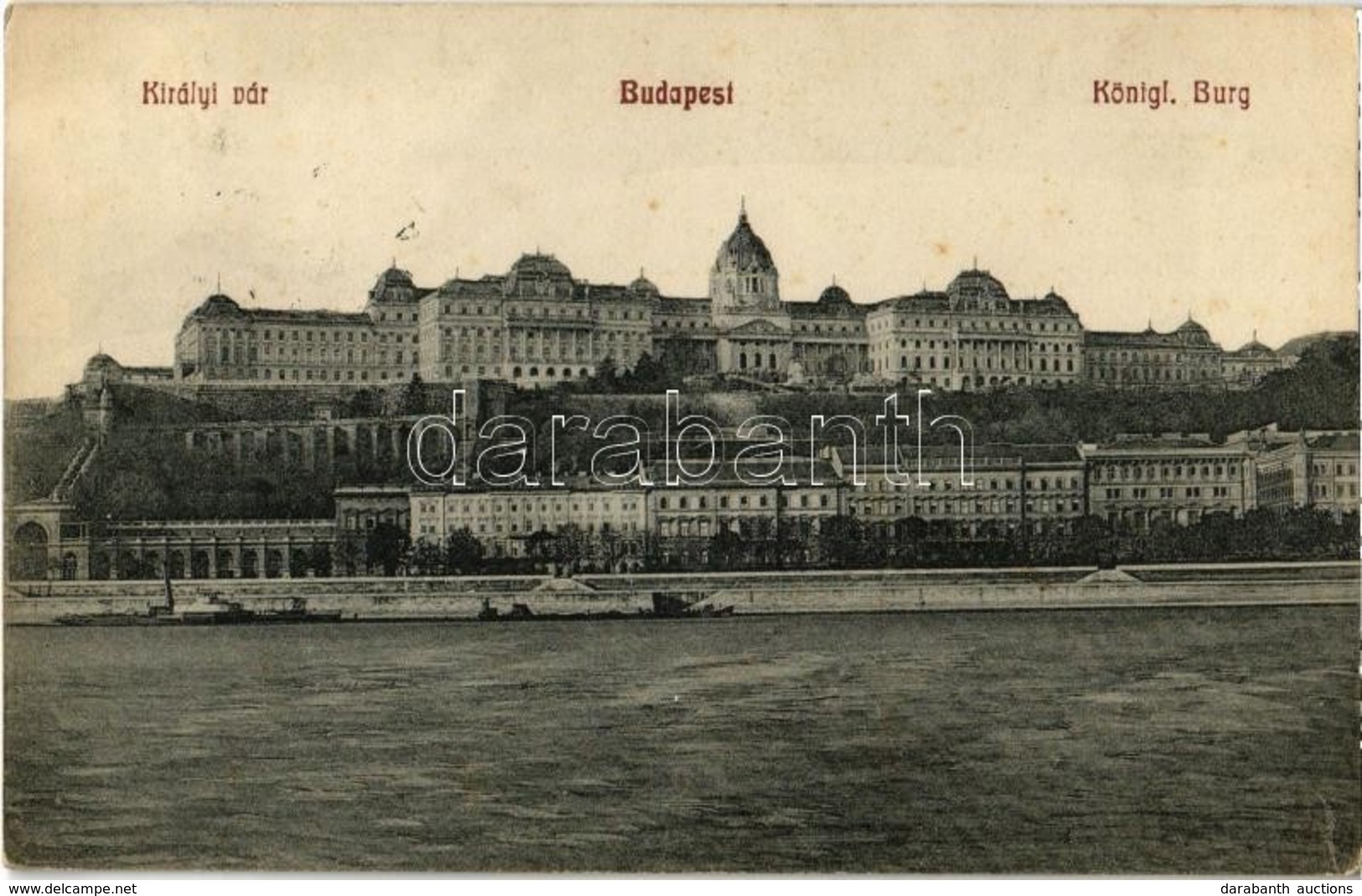 T2 1911 Budapest I. Királyi Vár - Zonder Classificatie