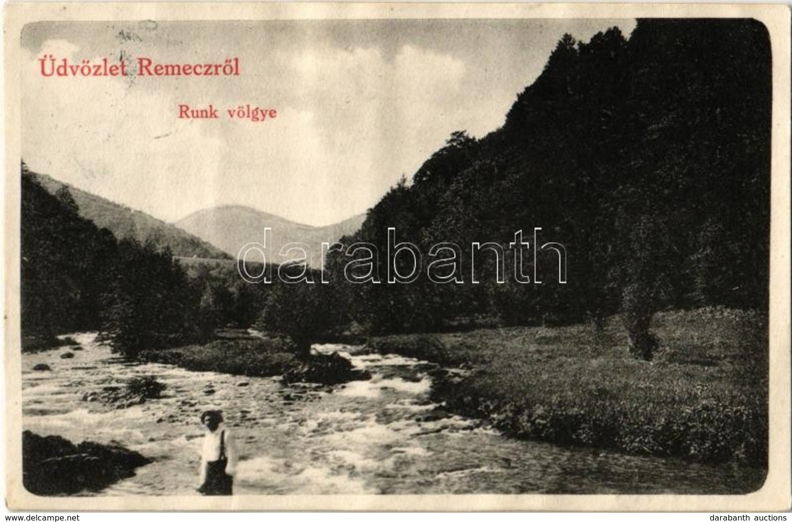 * T3 1916 Jádremete, Remecz (Remete), Remeti; Runk Völgye / Creek Valley (r) - Zonder Classificatie