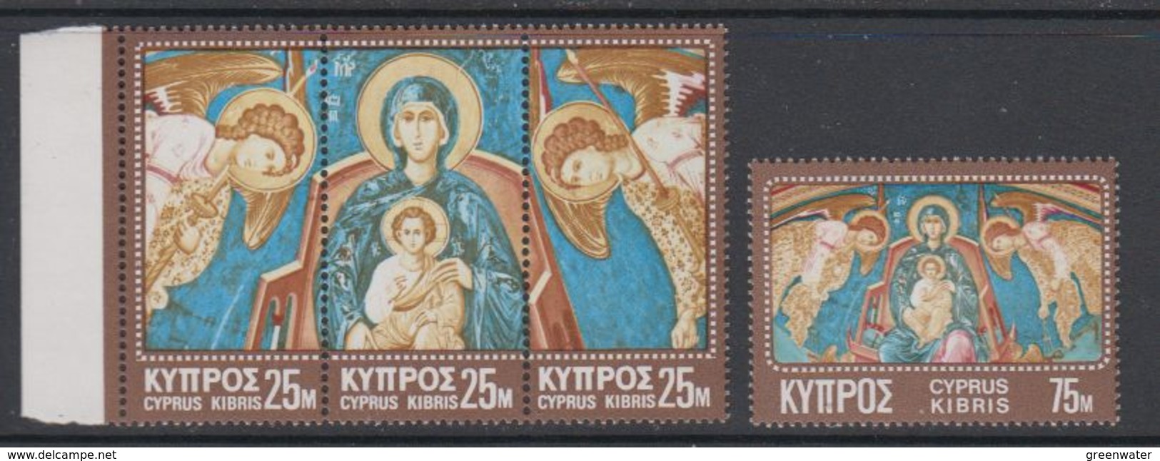 Cyprus 1970 Christmas / Weihnachten 4v ** Mnh (42905) - Ongebruikt