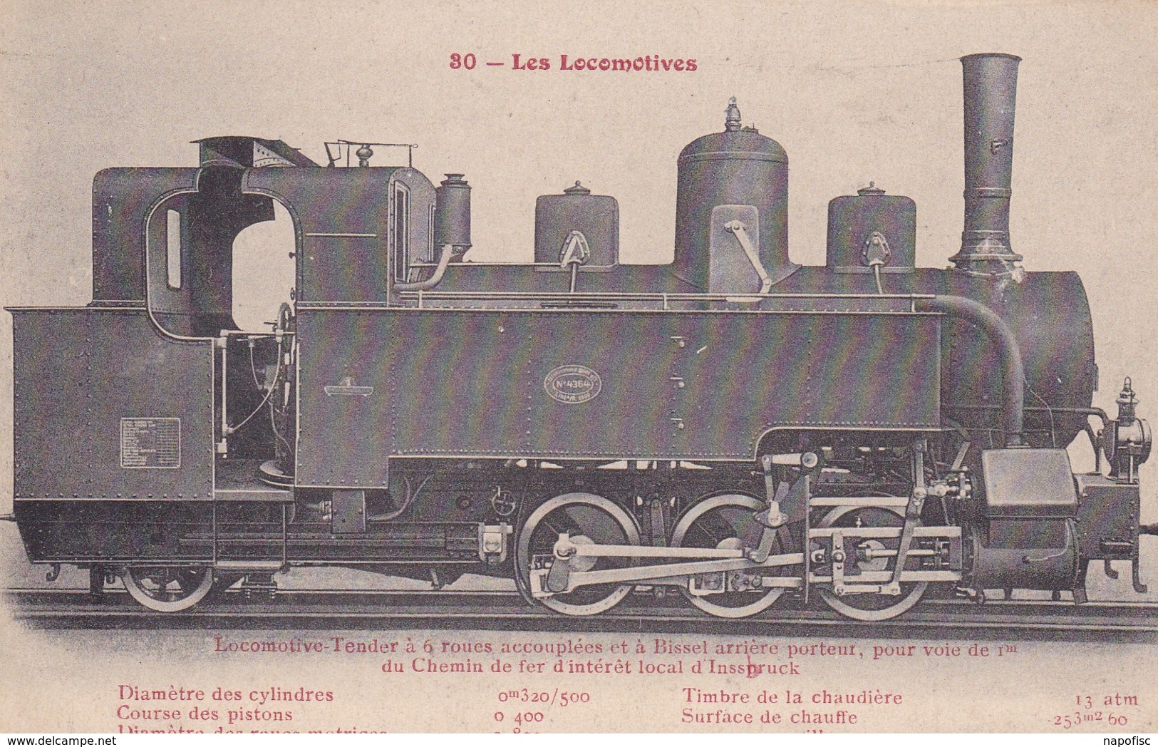 Locomotive Tender   Locomotive Allemande- Deutsch Lokomotive - Trains