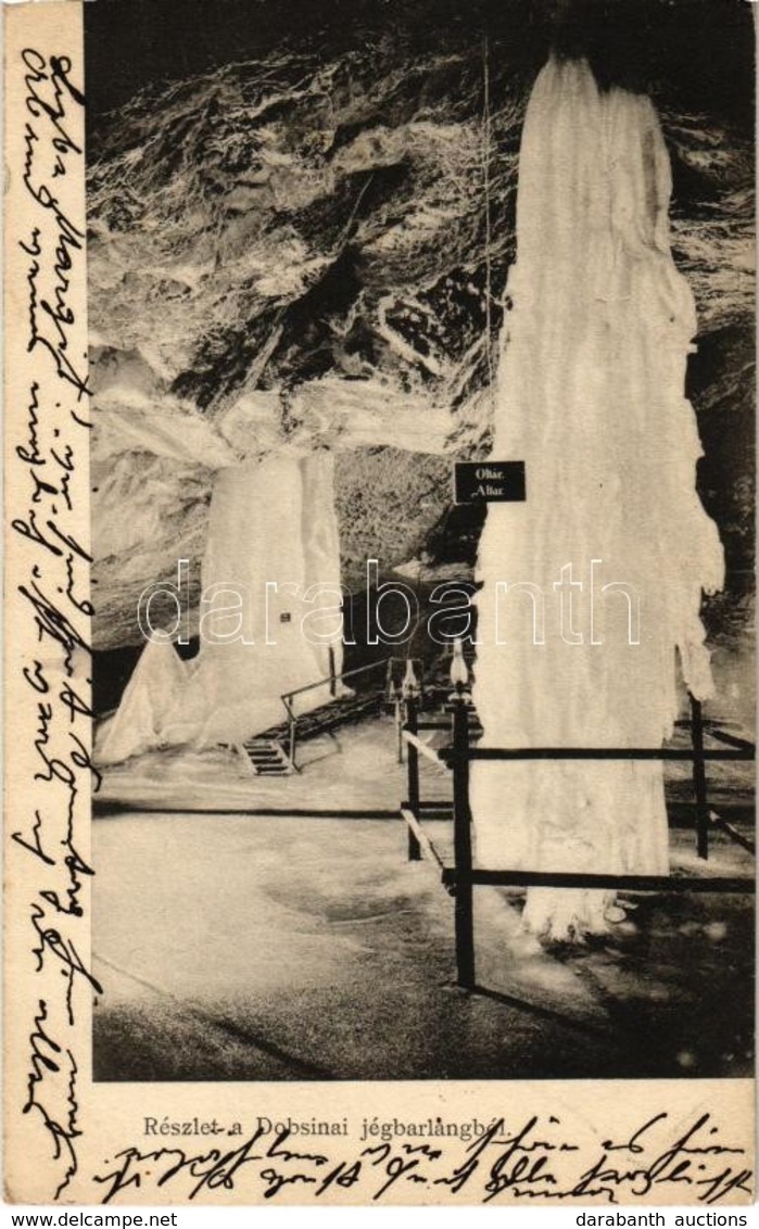 T2 Dobsina, Részlet A Jégbarlangból, Oltár / Ice Cave Interior - Zonder Classificatie