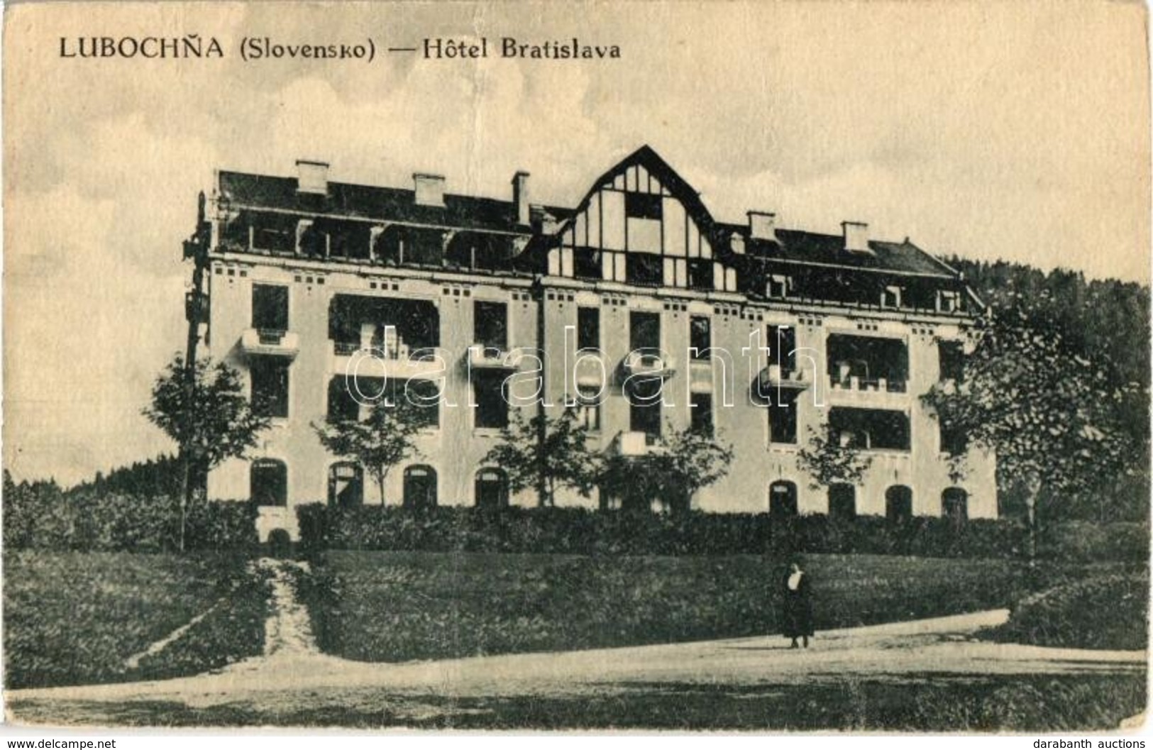 ** T3/T4 Fenyőháza, Lubochna; Pozsony Szálloda / Hotel Bratislava  (fa) - Zonder Classificatie