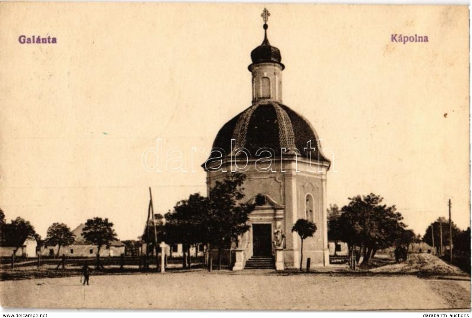 T2 Galánta, Kápolna / Chapel '1939 Budapest, Országos Protestáns Napok' So. Stpl - Zonder Classificatie