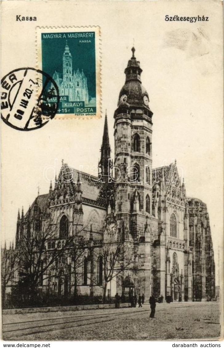 T2 1915 Kassa, Kosice; Székesegyház / Cathedral - Zonder Classificatie