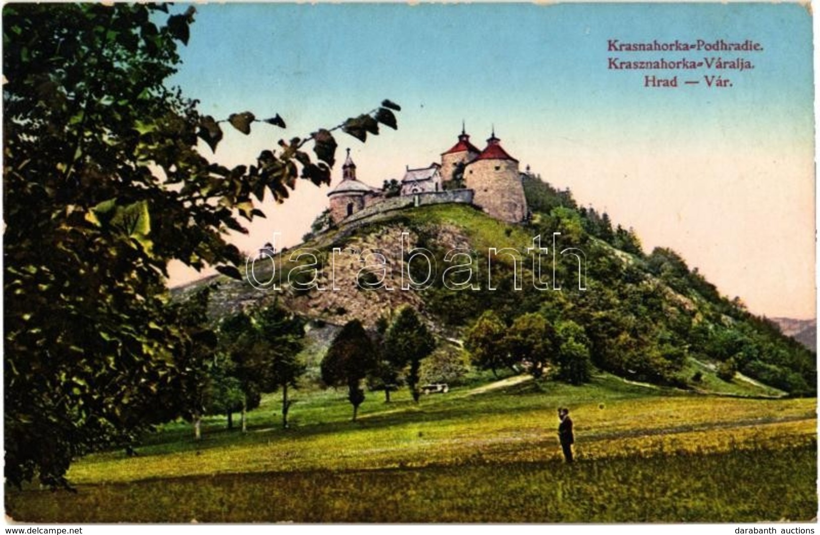 ** T2 Krasznahorkaváralja, Krásnohorské Podhradie; Vár / Hrad / Castle - Zonder Classificatie