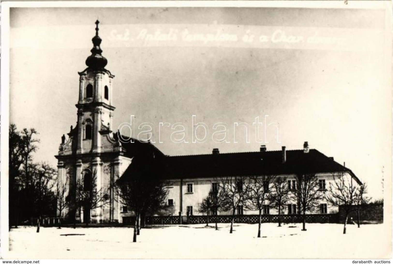 ** T2 Szentantal, Svaty Anton, Sväty Anton; Templom Télen / Church In Winter. Photo - Zonder Classificatie